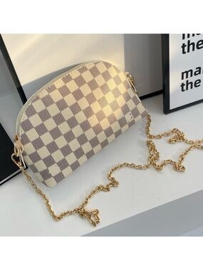 New white fashion crossbody bag